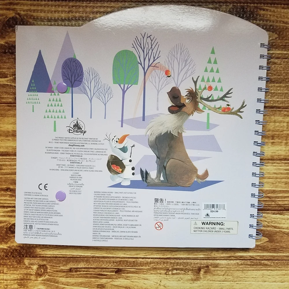 Disney Frozen 2 Art Activity Set Notebook Markers